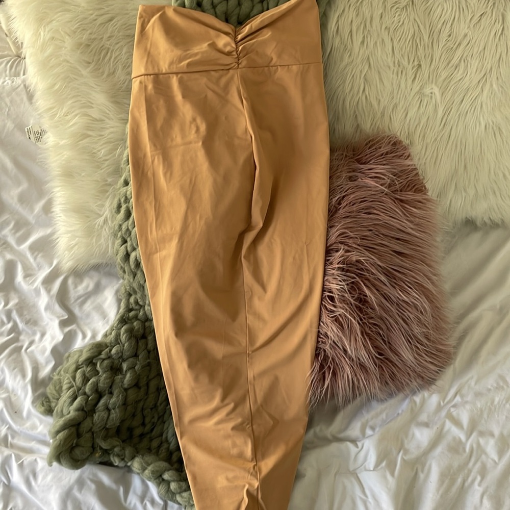 SKIMS NWT Signature Swim Sarong Skirt size M ~ Ochre color 🧡 - Picture 7 of 9